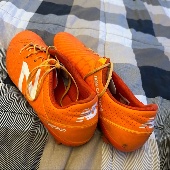 New Balance Visaro Ctr AG Football Boots Orange Soccer - Picture 6 of 8